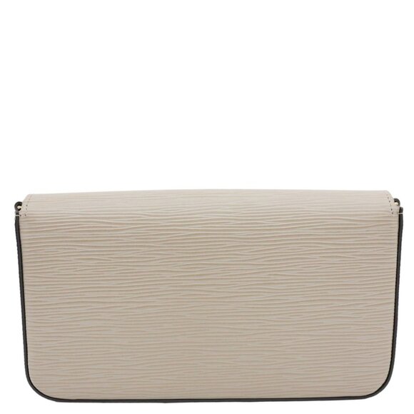 Louis Vuitton  Felicie Pochette Epi Leather Crossbody Bag Beige - Picture 4 of 13
